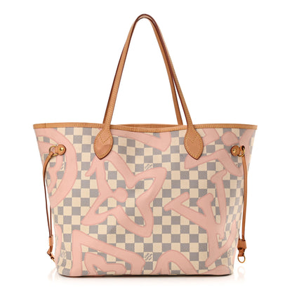 Louis Vuitton Damier Azur Tahitienne Neverfull MM 1 of 23