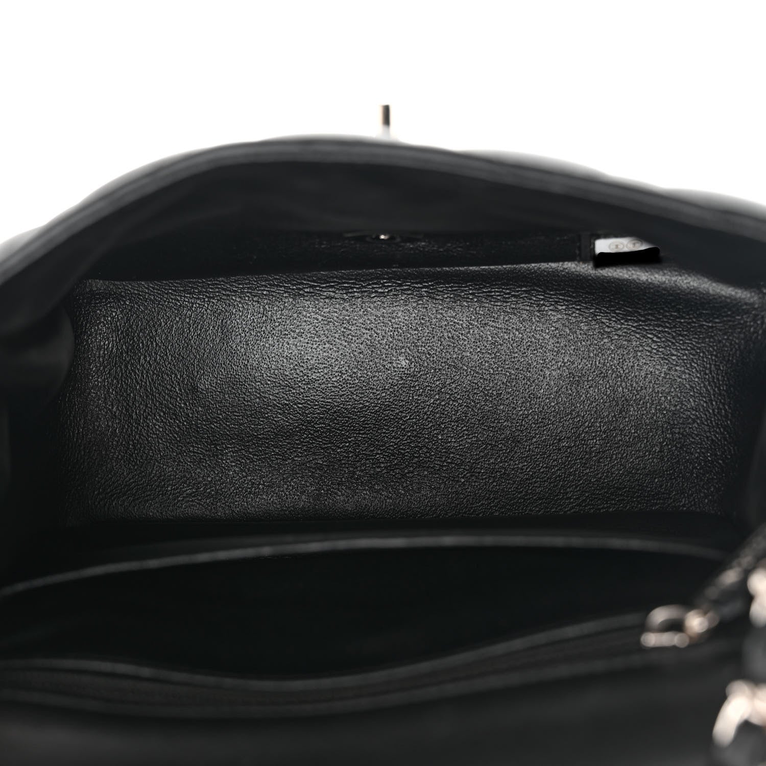 Chanel Lambskin Quilted Mini Square Flap Black 5 of 14