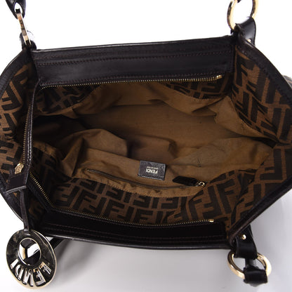 Fendi Zucca Large Chef Shopper Tote Tobacco 5 of 7