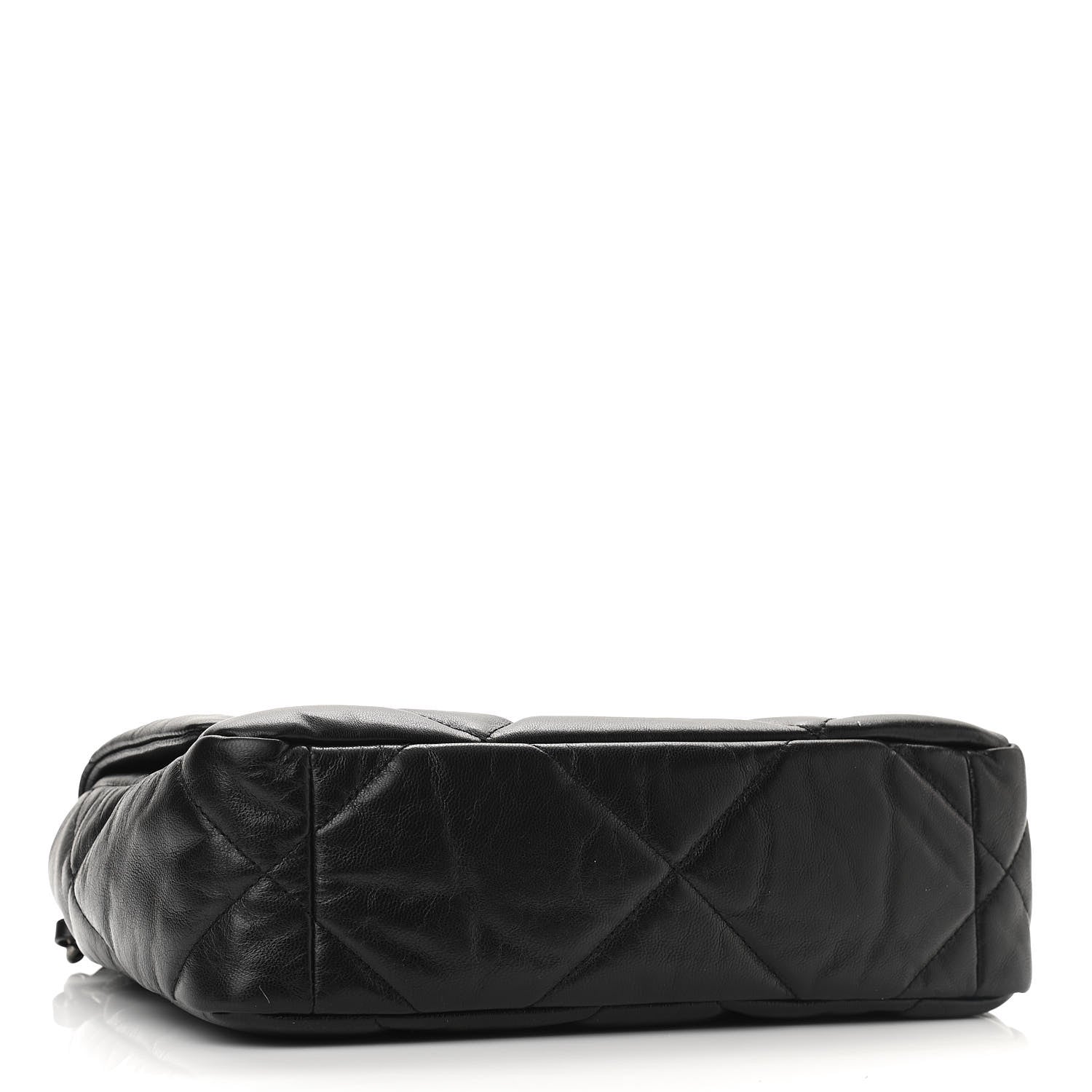 Chanel Goatskin Quilted Medium Chanel 19 Flap Black 4 of 11