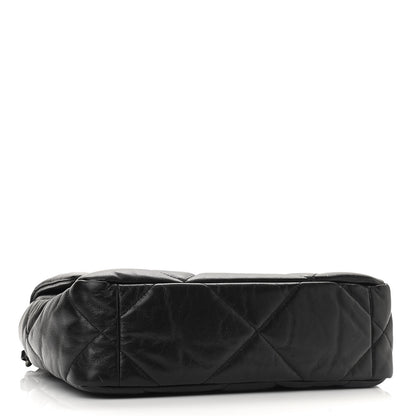 Chanel Goatskin Quilted Medium Chanel 19 Flap Black 4 of 11