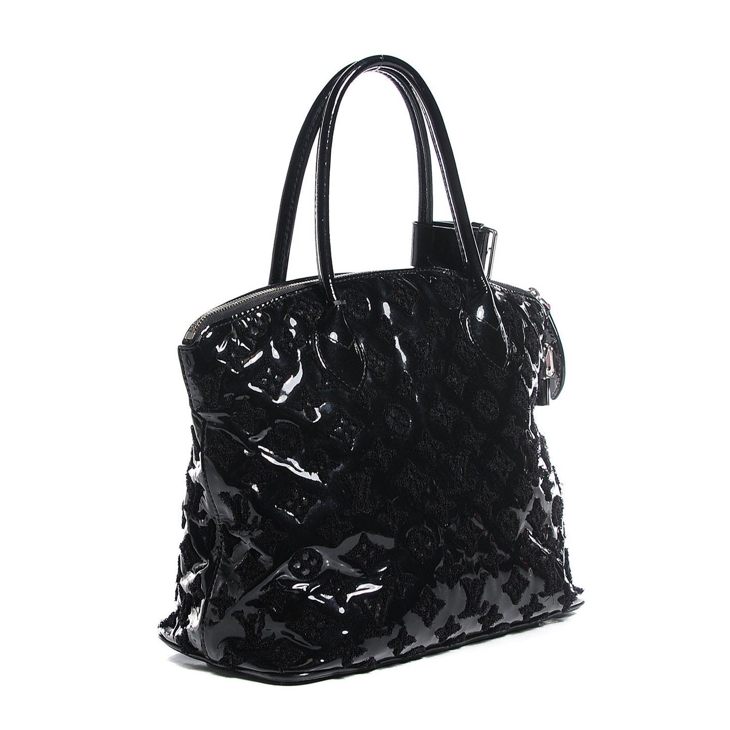 Patent Lambskin Fascination Lockit Black
