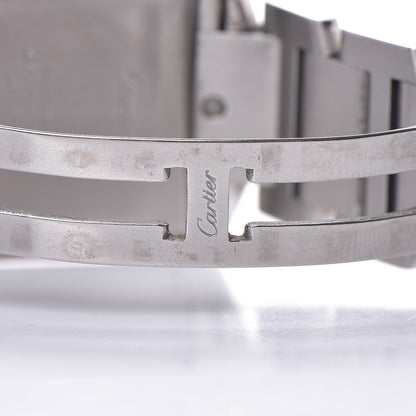Cartier Stainless Steel 28mm Tank Francaise Automatic Watch 7 of 16