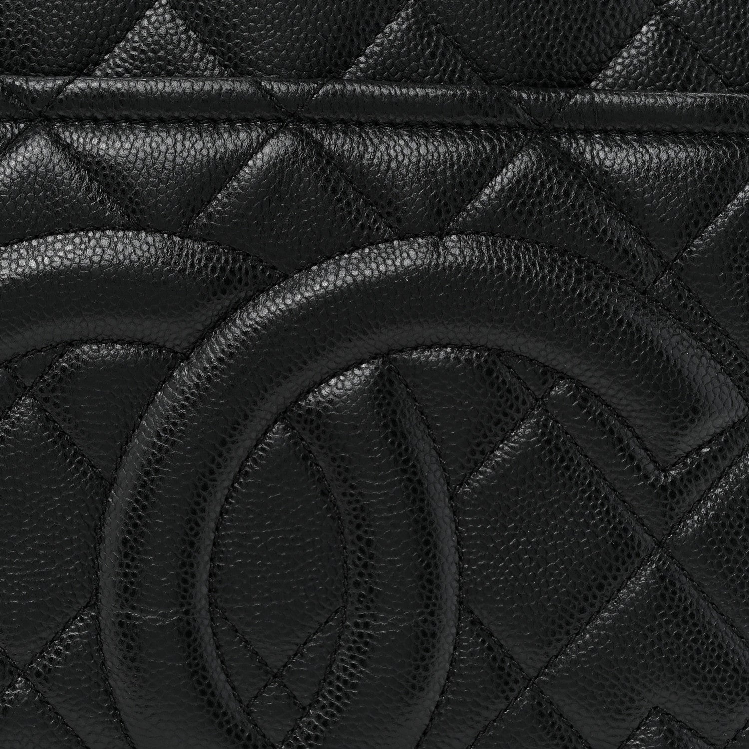 Chanel Caviar Quilted Timeless CC Soft Tote Black 8 of 13
