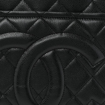 Chanel Caviar Quilted Timeless CC Soft Tote Black 8 of 13