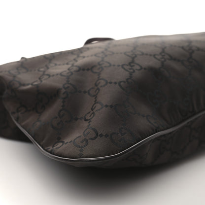 Gucci Nylon Monogram Messenger Bag Dark Brown 9 of 10