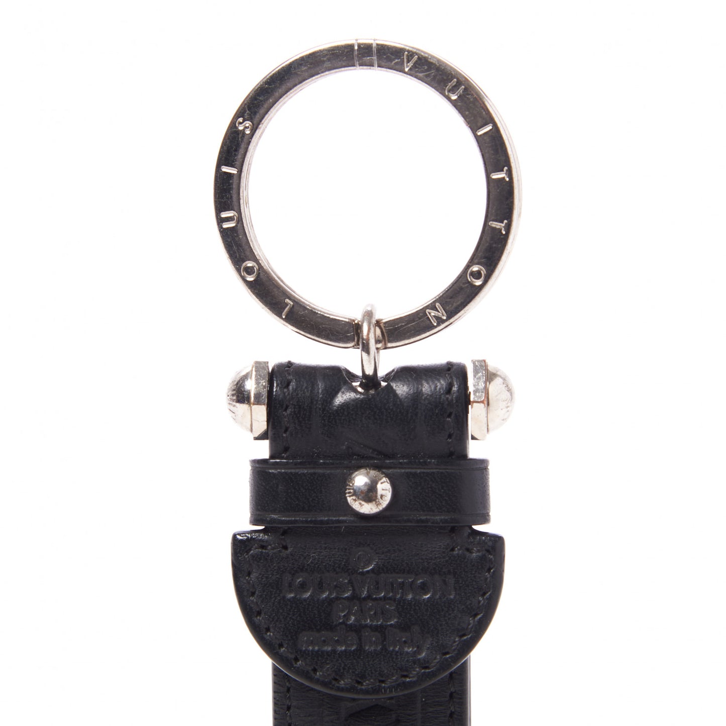 Calfskin Dragonne Bag Charm Key Holder