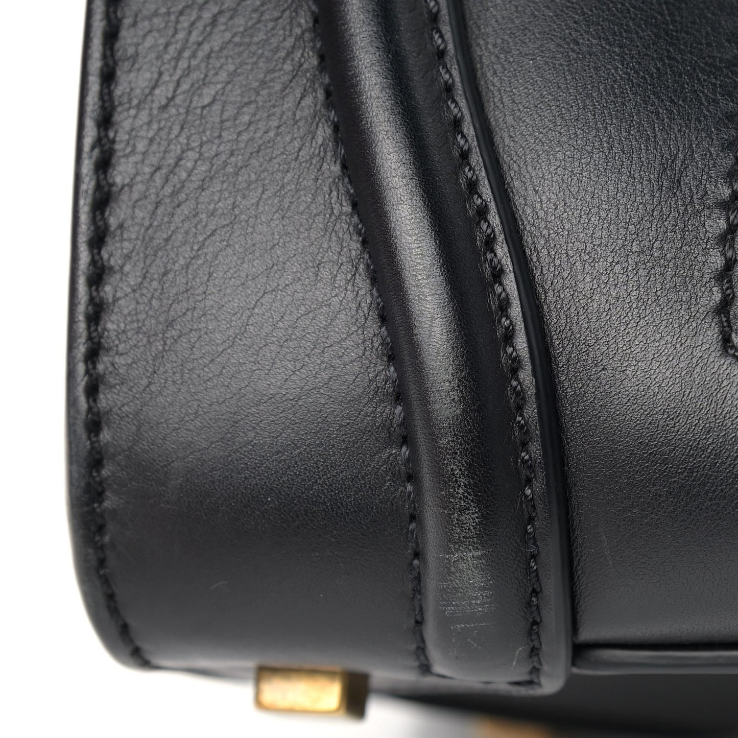 Smooth Calfskin Mini Luggage Black