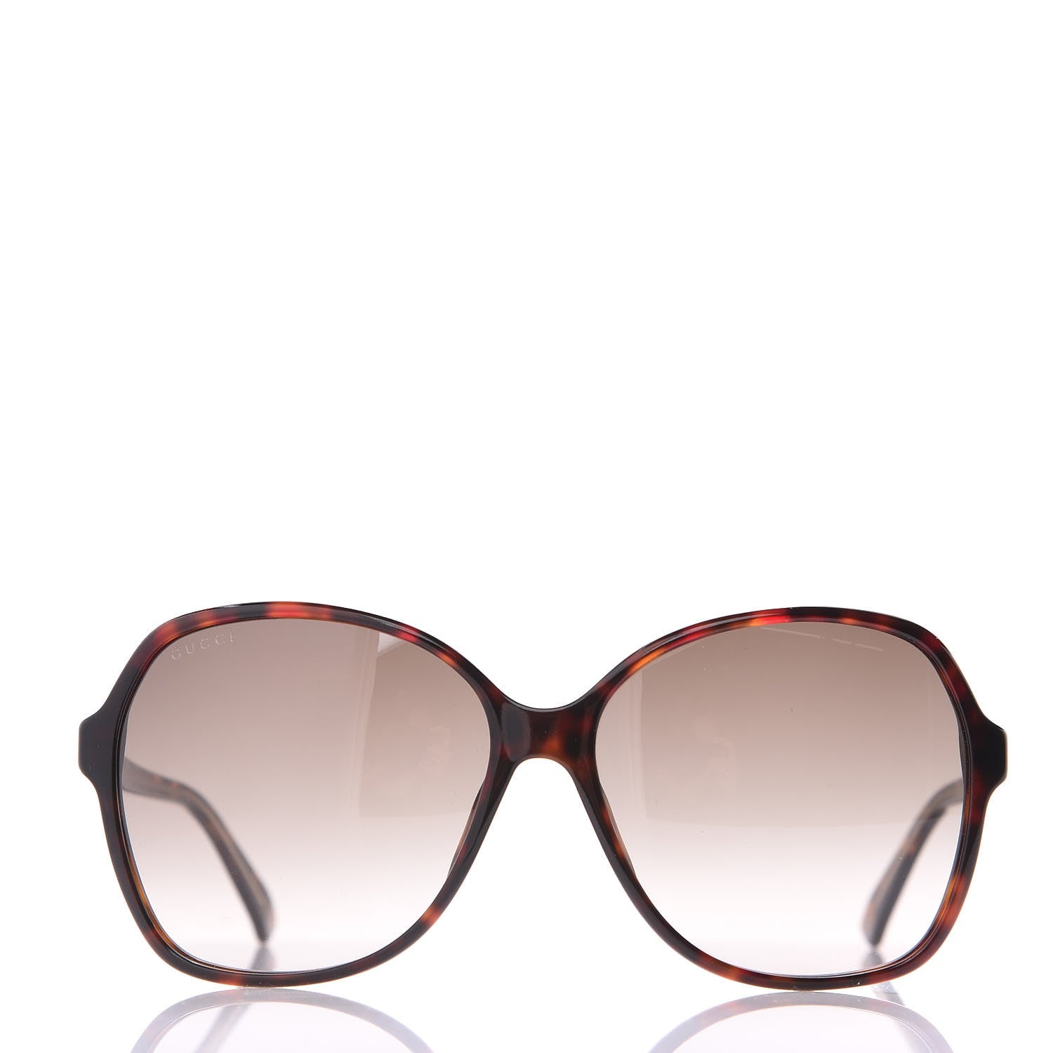 Gucci Acetate Oversize Round Frame Sunglasses GG0509S Tortoise 3 of 8
