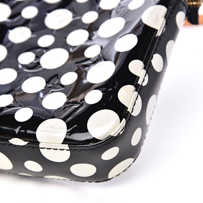 Louis Vuitton Vernis Kusama Infinity Dots Pochette Accessories Black 9 of 13