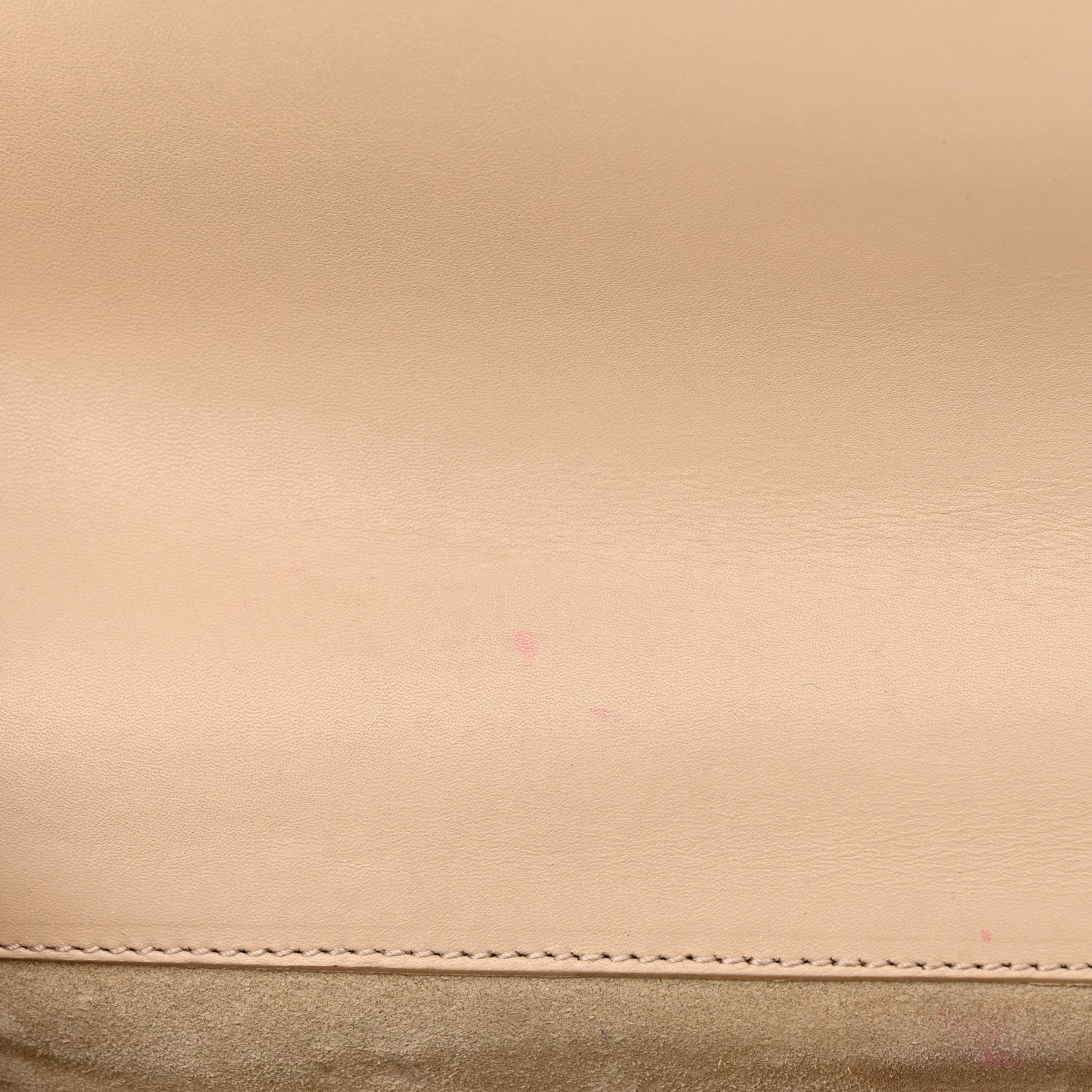 Saint Laurent Smooth Calfskin Classic Monogram Cassandre Clutch Nude 11 of 16