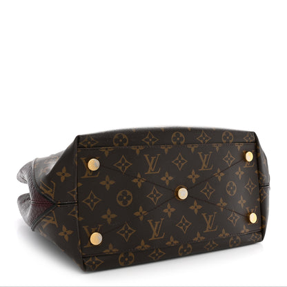 Louis Vuitton Ostrich Lizard Majestueux Tote MM Bordeaux 4 of 14