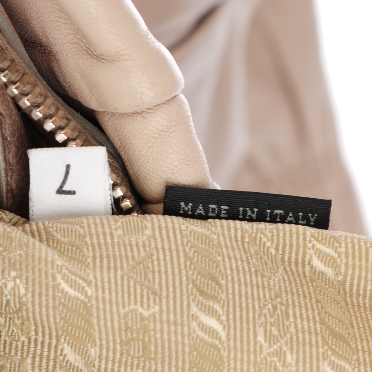Prada Nappa Gaufre Shopping Satchel Pomice 7 of 15