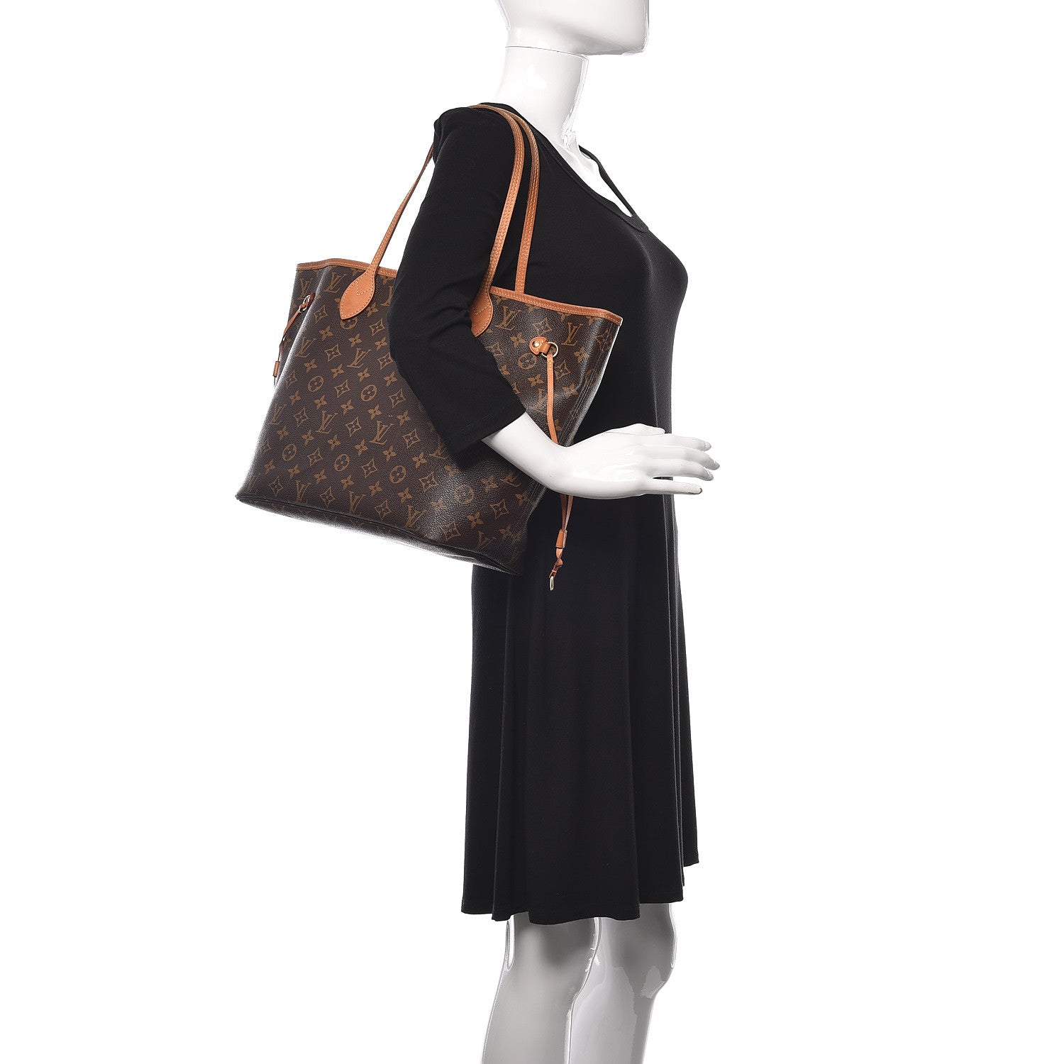 Louis Vuitton Monogram Neo Neverfull MM Pivoine 3 of 26