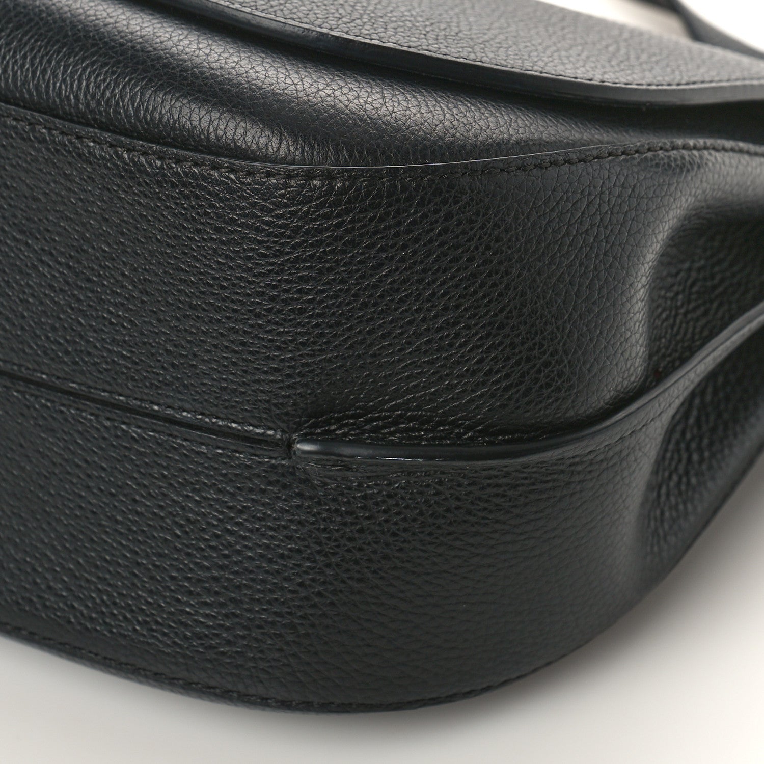 Mulberry Small Classic Grain Calfskin Amberley Satchel Black 8 of 8