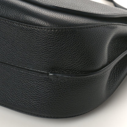 Mulberry Small Classic Grain Calfskin Amberley Satchel Black 8 of 8