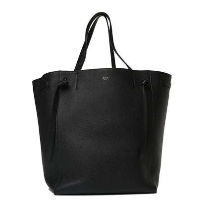 Celine Soft Grained Calfskin Medium Belt Cabas Phantom Black 1 of 13