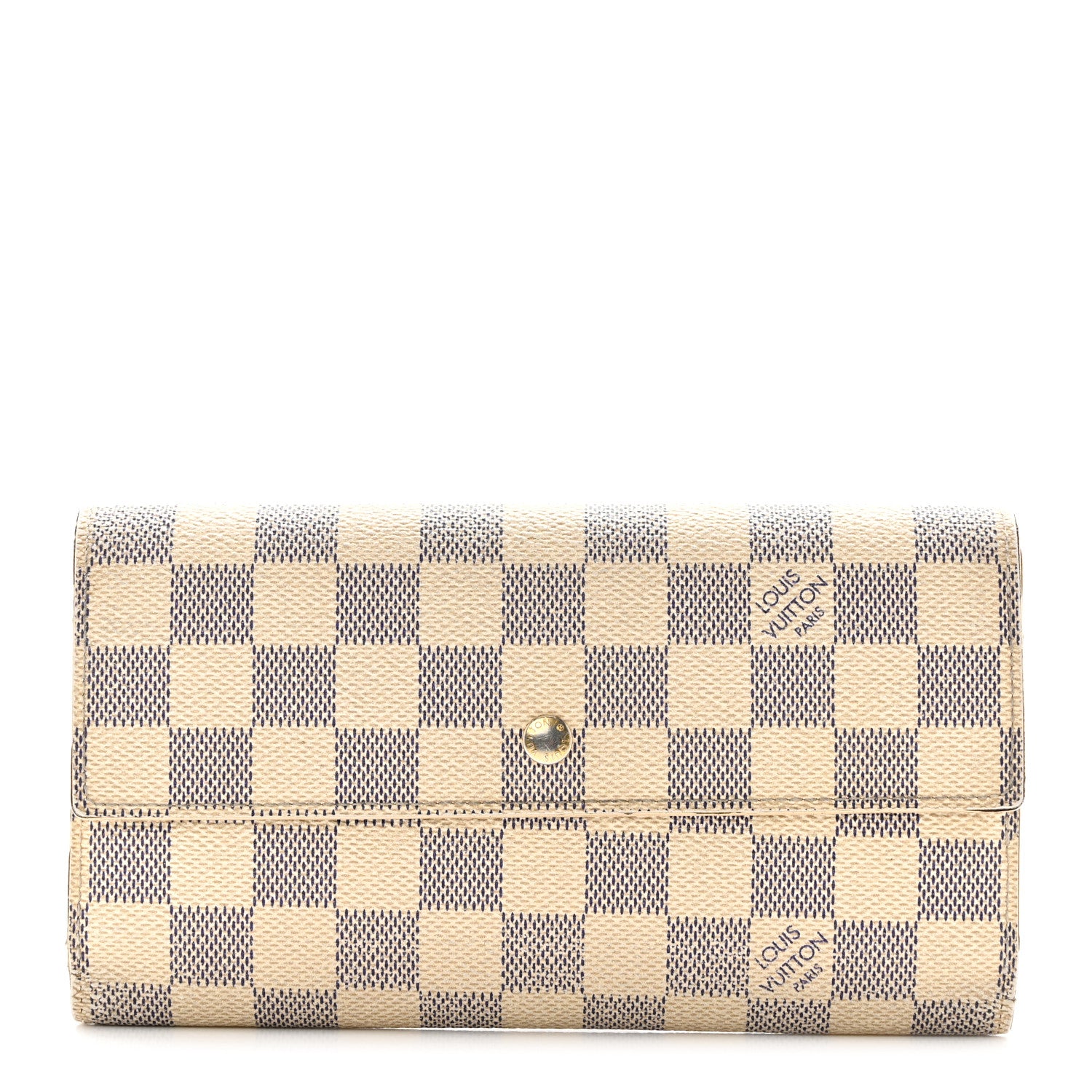 Louis Vuitton Damier Azur Sarah Wallet 1 of 15