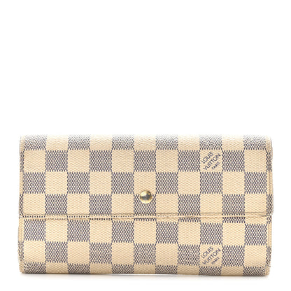Louis Vuitton Damier Azur Sarah Wallet 1 of 15