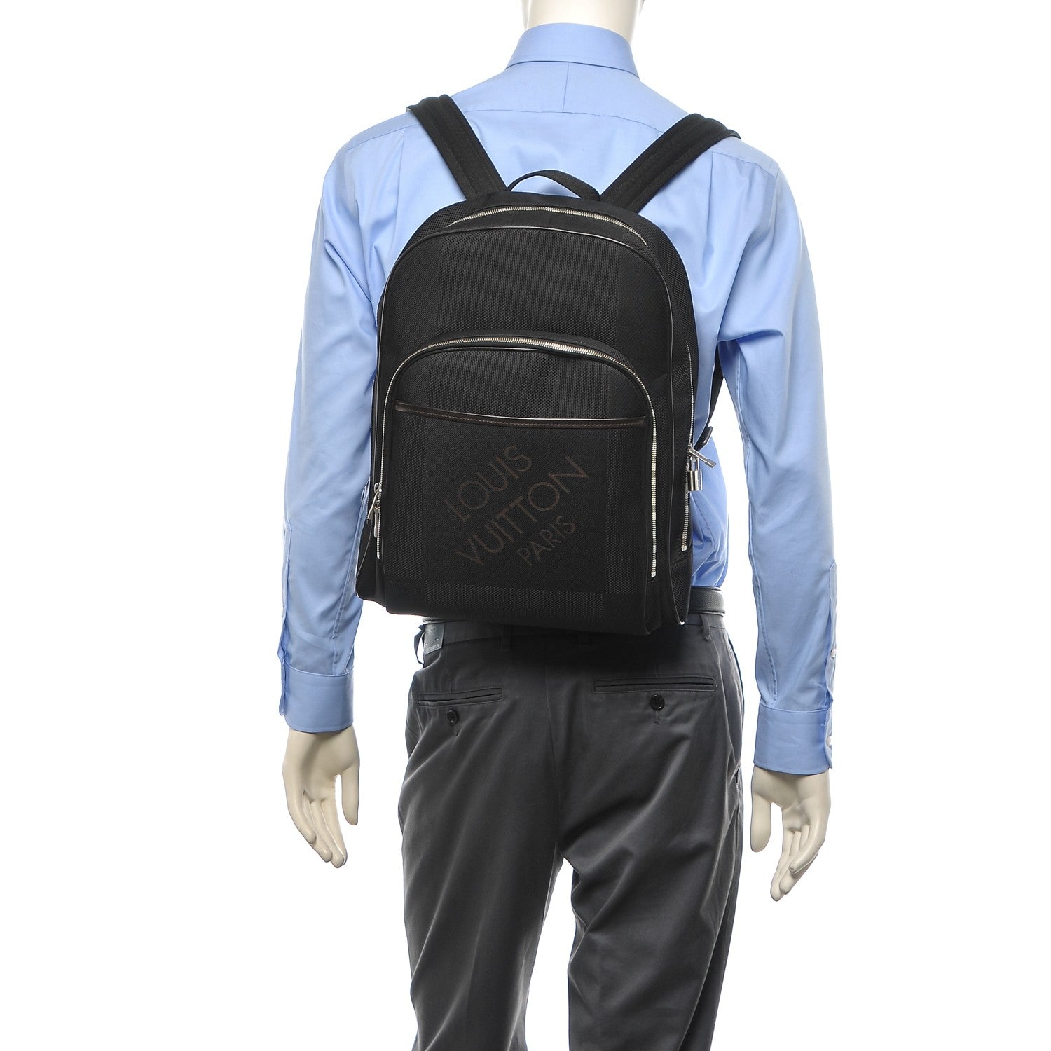 Louis Vuitton Damier Geant Neo Bongo Backpack Black 2 of 7