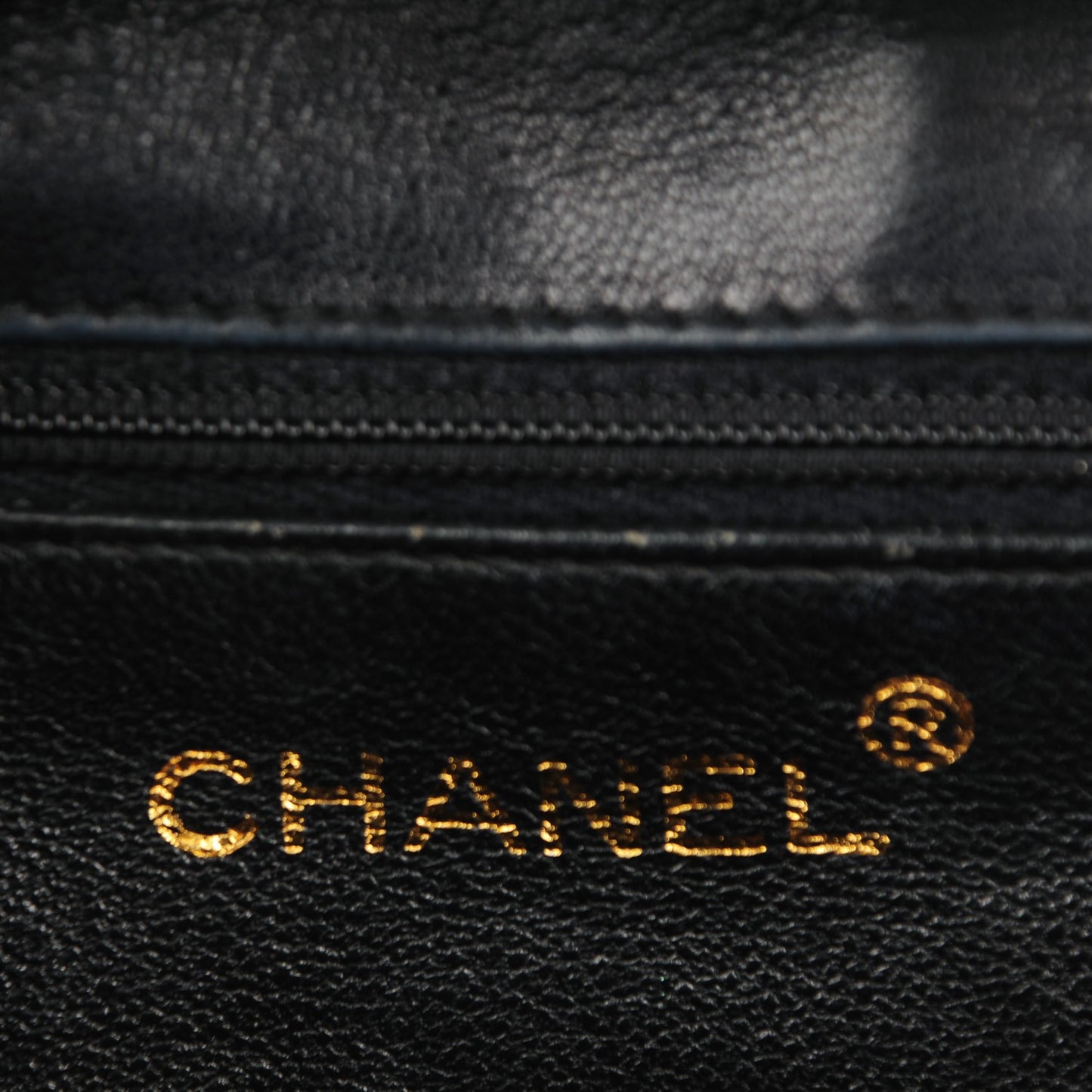 Lambskin Quilted CC Small Single Flap Black