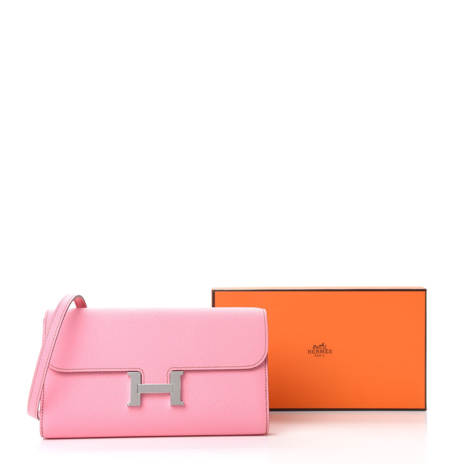 Hermes Epsom Constance Wallet To Go 5P Pink 11 of 11