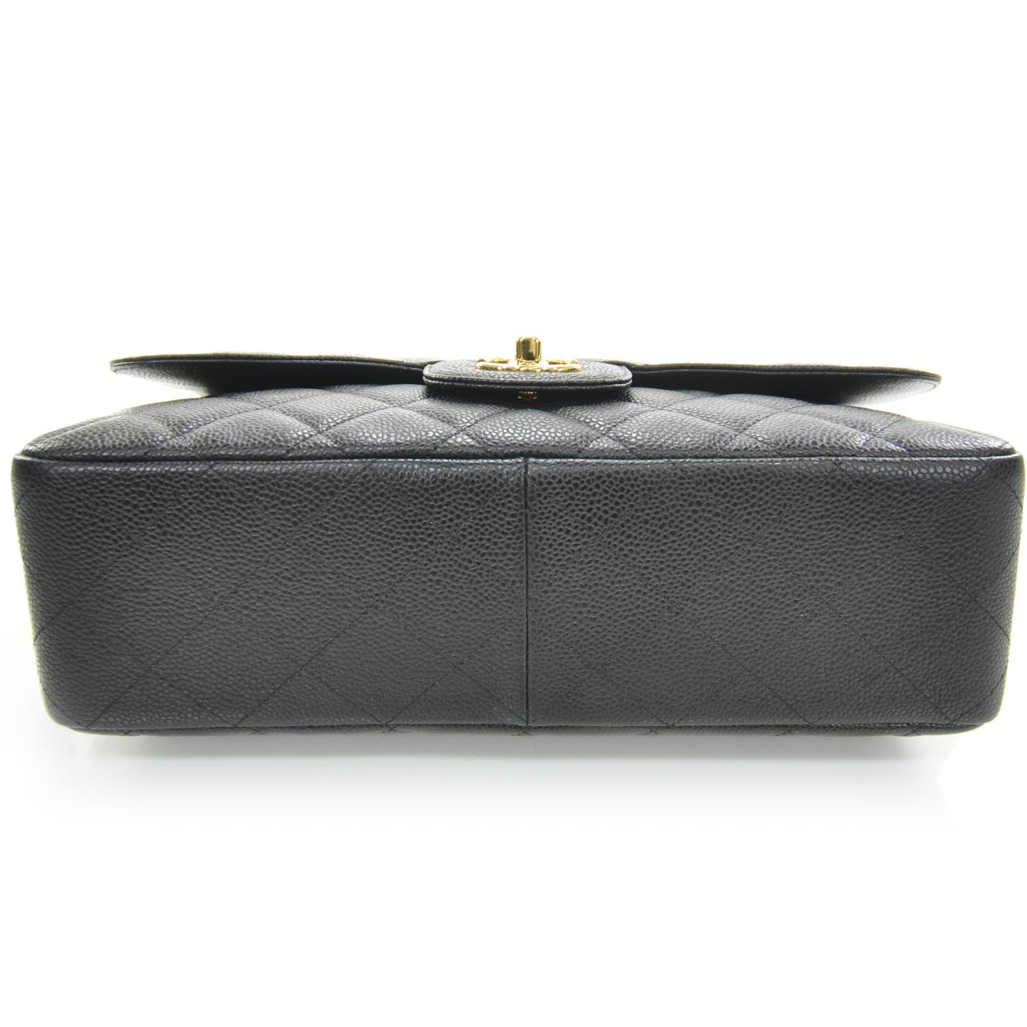 Chanel Caviar Jumbo Flap Black GHW 4 of 9