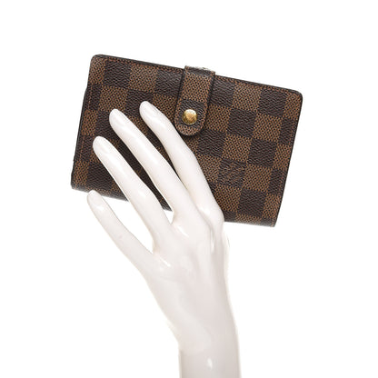 Louis Vuitton Damier Ebene French Purse Wallet 2 of 9