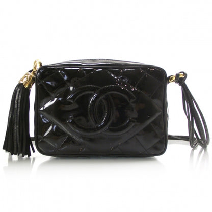 Chanel Patent Quilted Tassel Bag 1 of 13