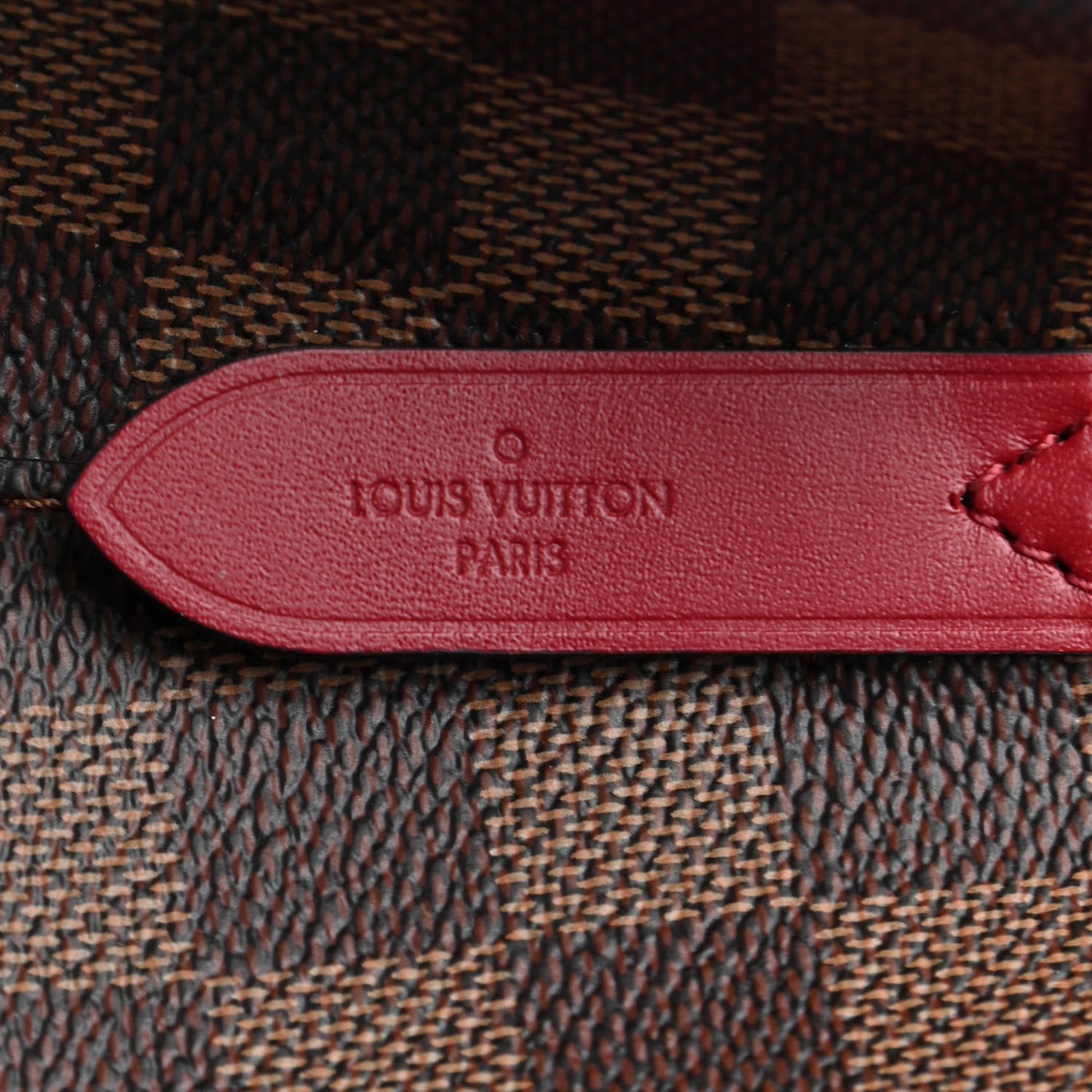 Damier Ebene Neonoe MM Cherry Berry