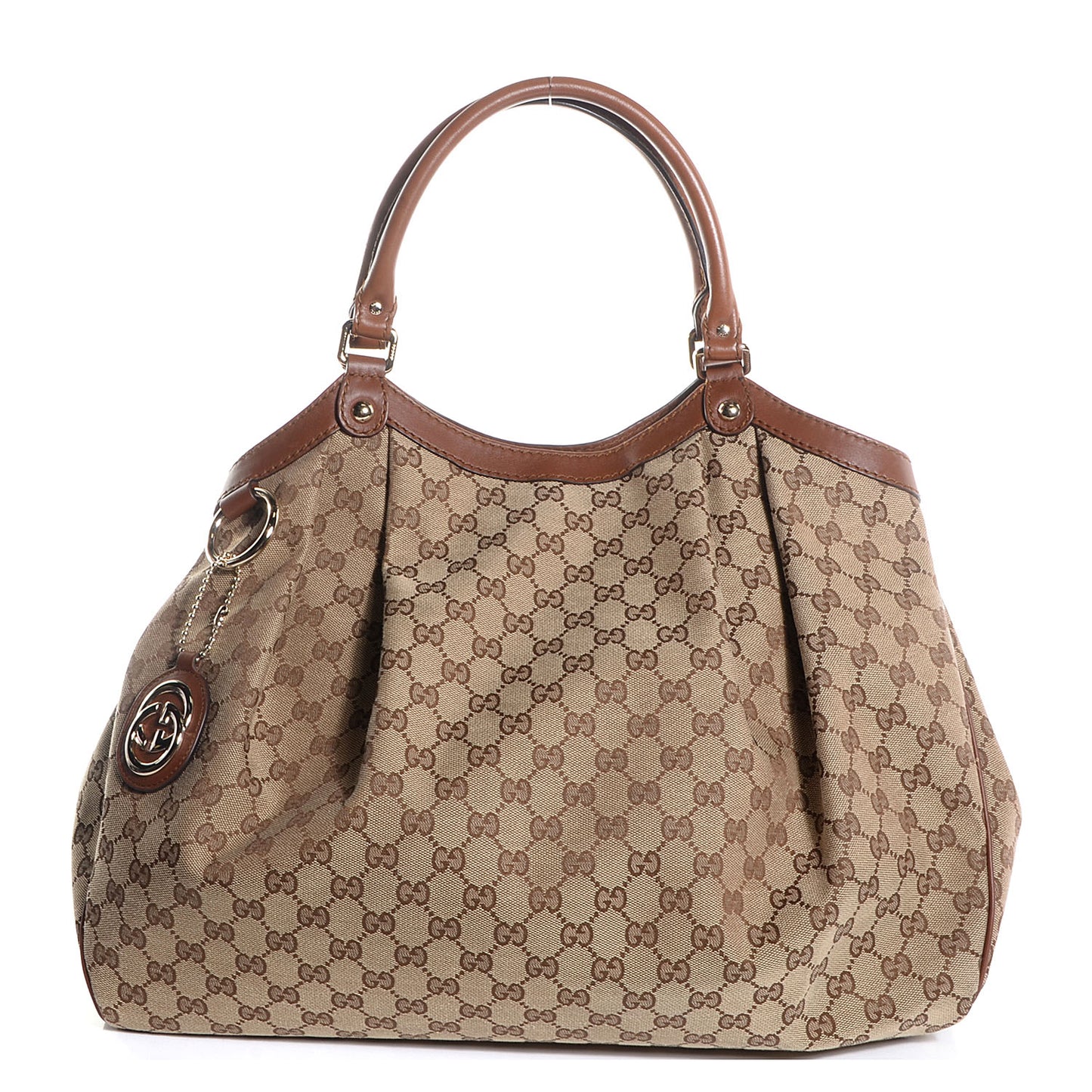 Monogram Large Sukey Tote Brown