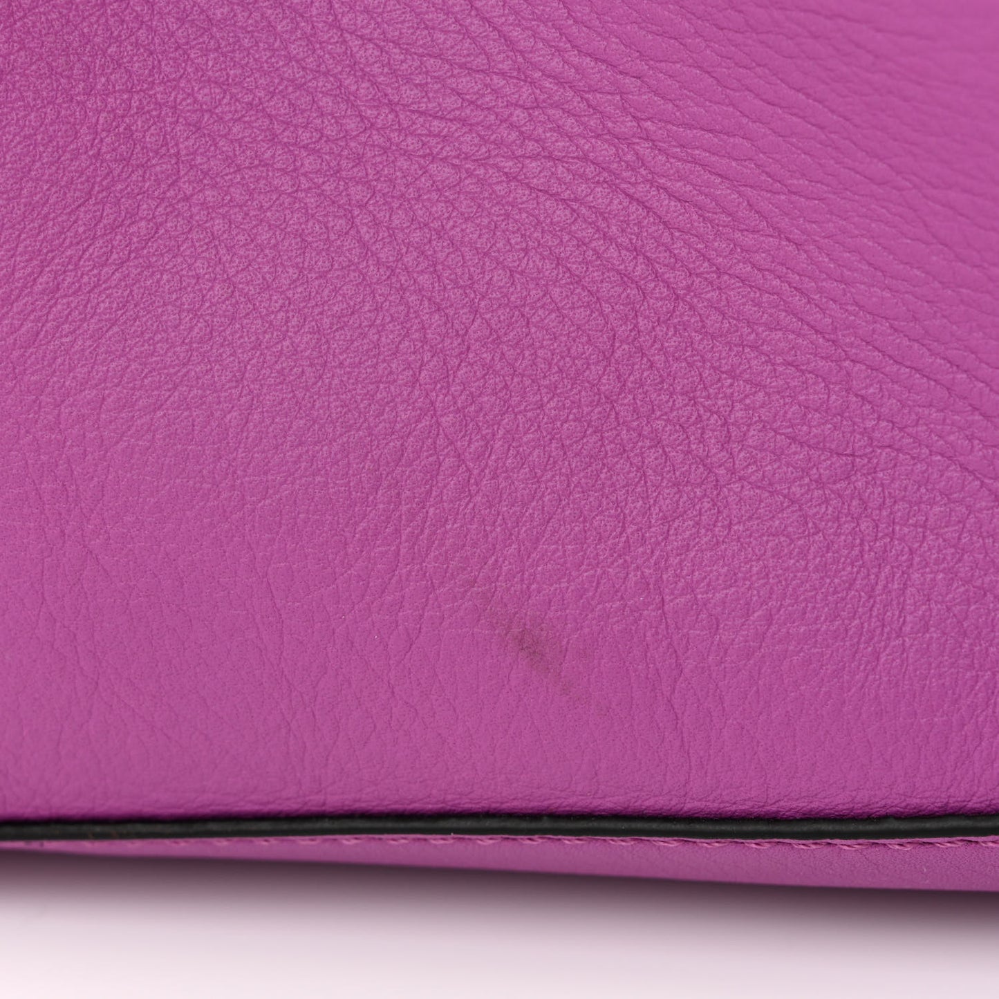 Calfskin Puzzle Hobo Bright Purple