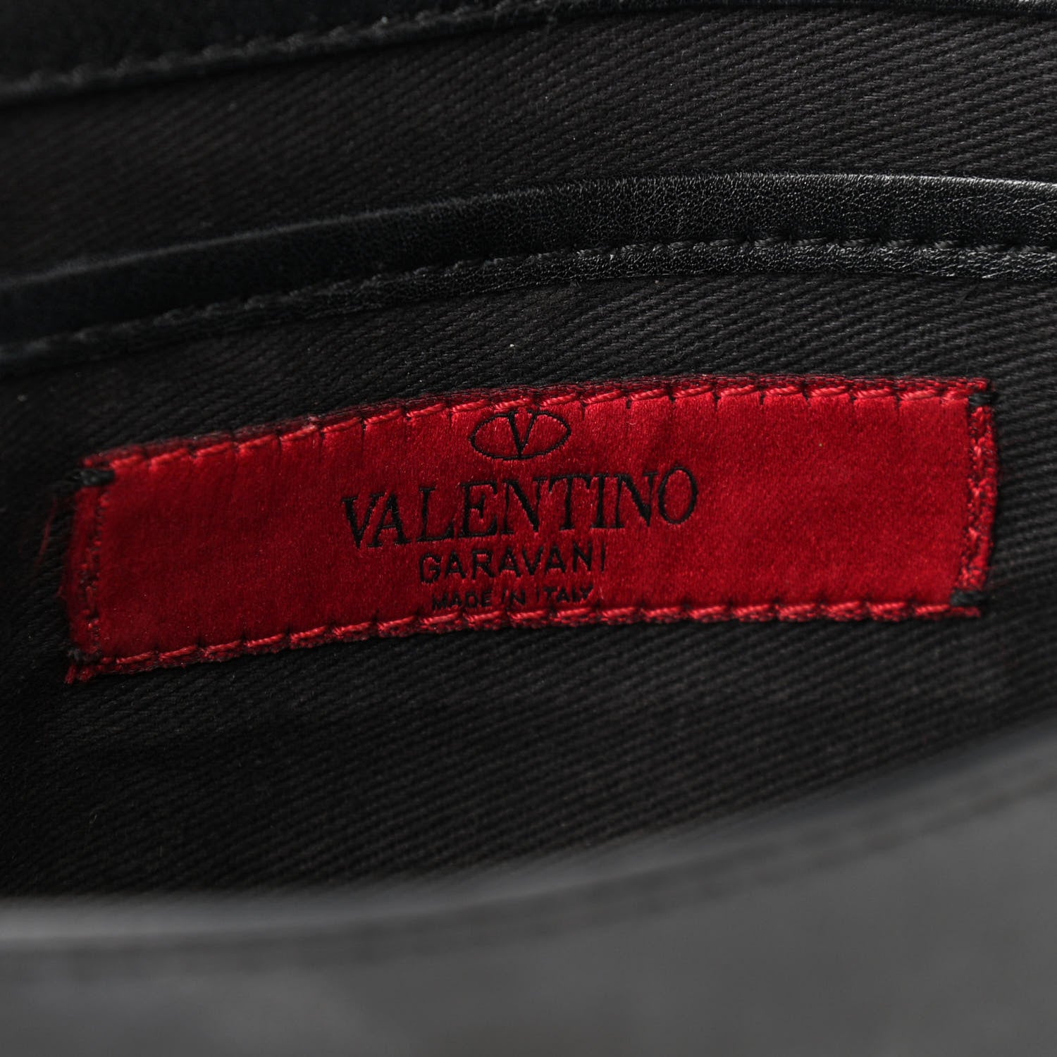 Valentino Garavani Vitello Mini Rockstud Flap Saddle Crossbody Bag Black 5 of 8