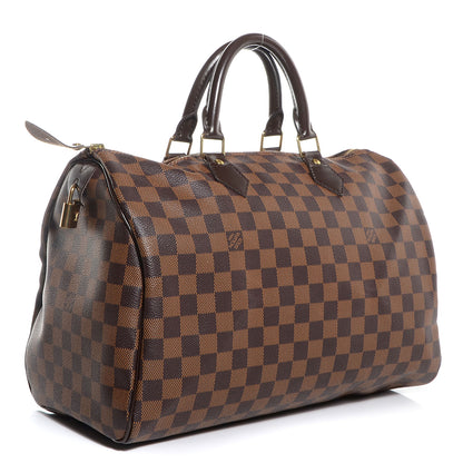Louis Vuitton Damier Ebene Speedy 35 3 of 7