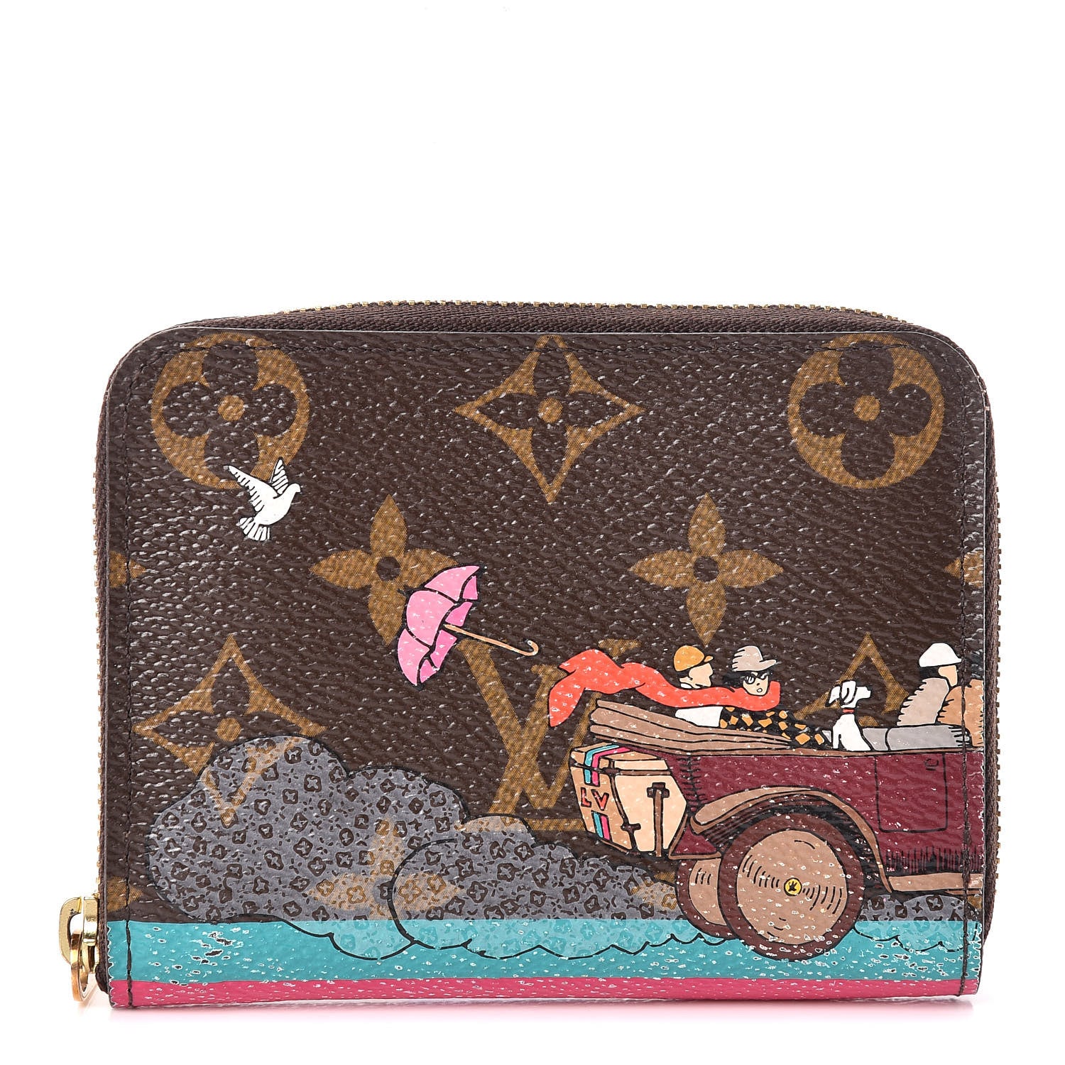 Louis Vuitton Monogram 2015 Christmas Animation Zippy Coin Purse 1 of 10