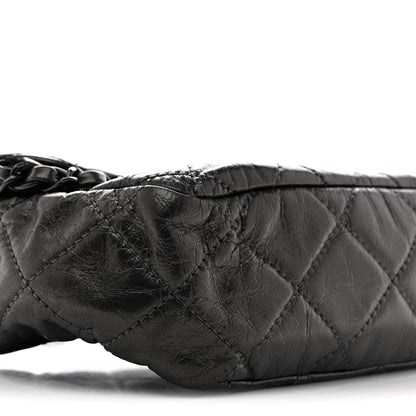 Chanel Calfskin Quilted Medium Chain Me Flap Grey 9 of 11