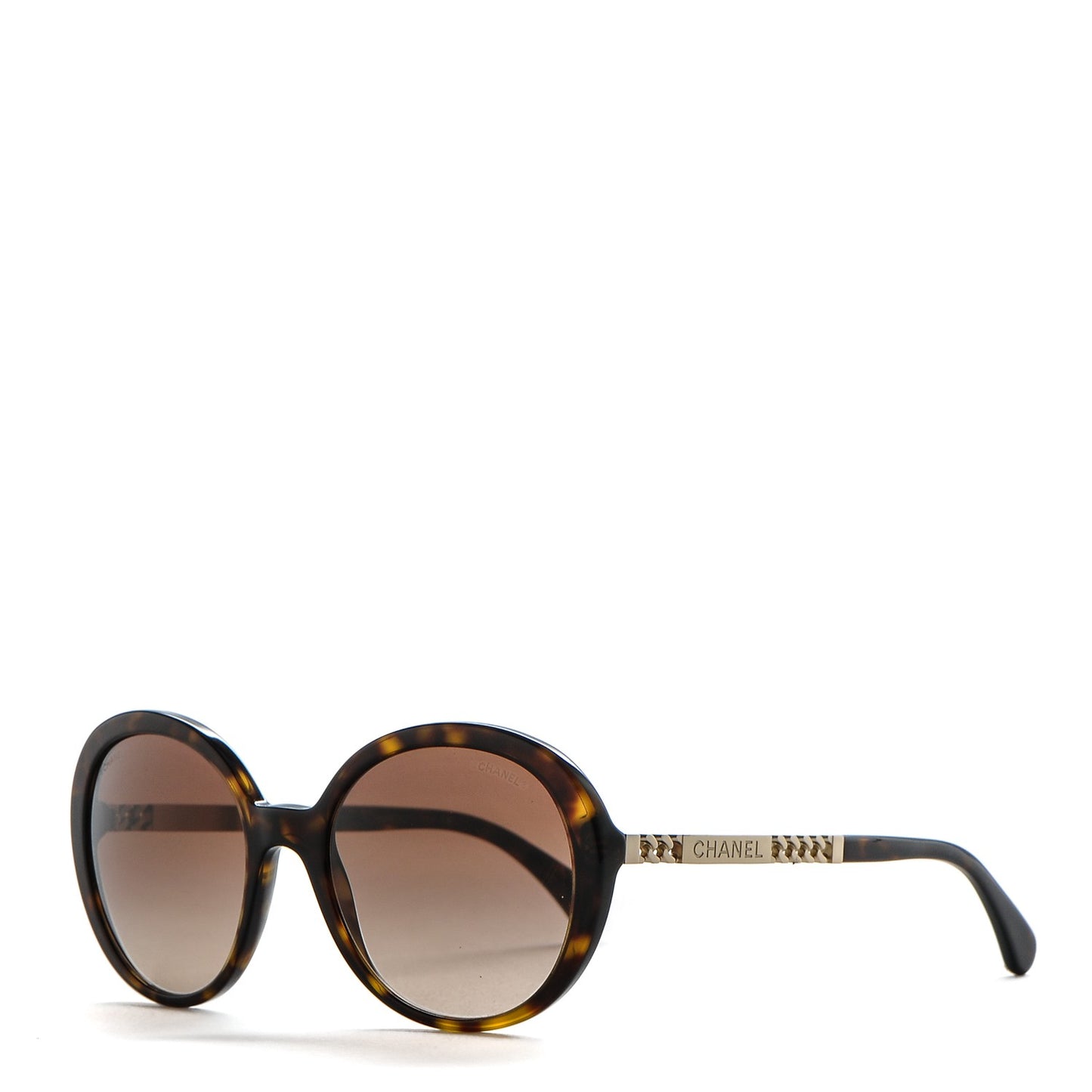 Chain Oval Summer Sunglasses 5353 Tortoise