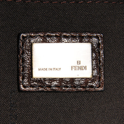 Fendi Python Zucca Spalmati B Bag Tobacco 6 of 9