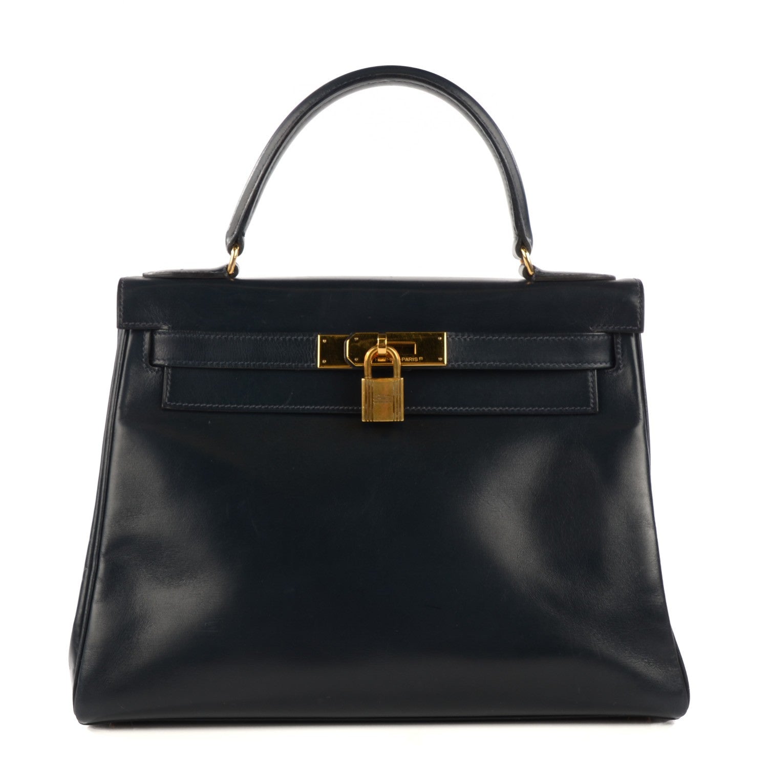 Hermes Box Kelly Retourne 28 Indigo 1 of 17