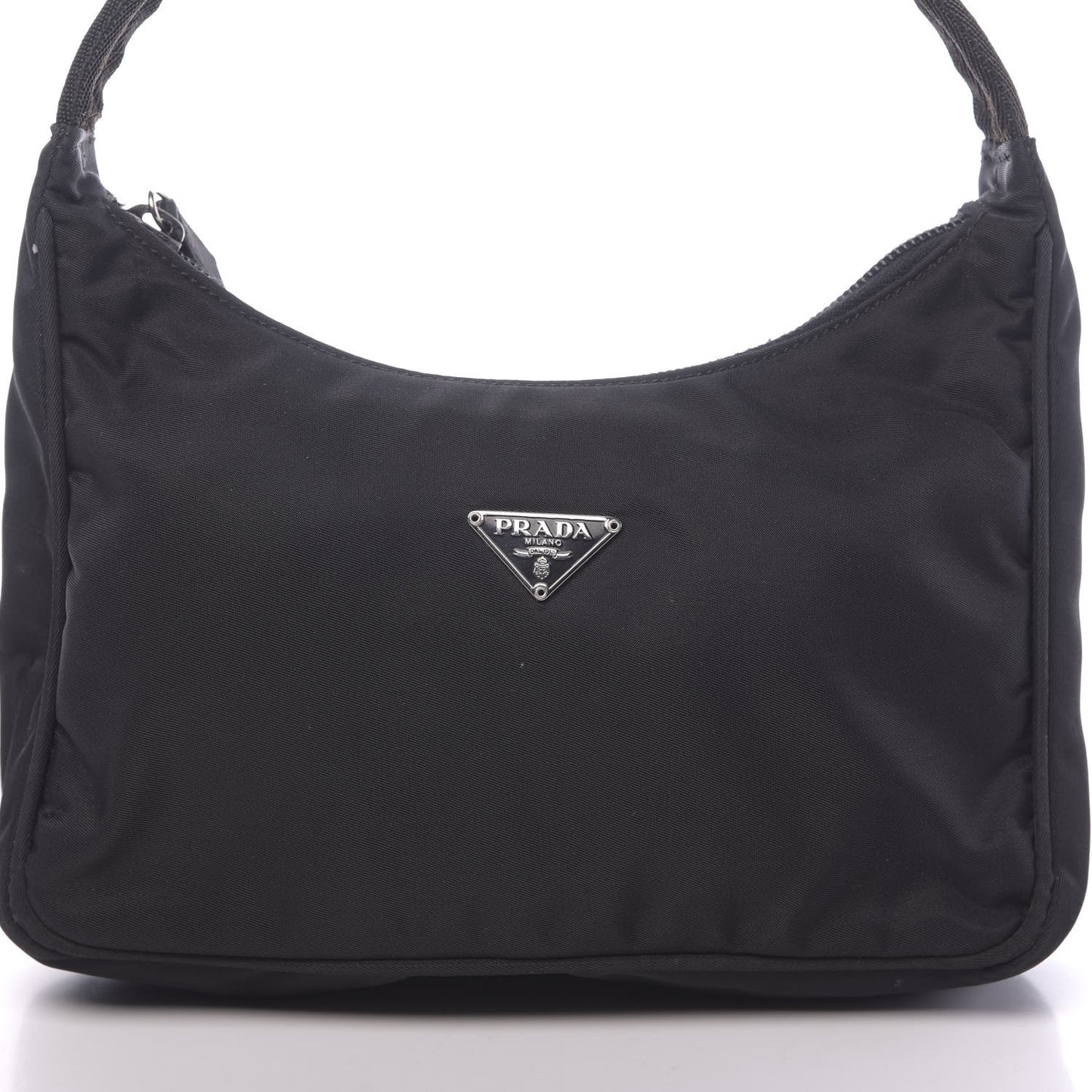 Tessuto Nylon Sport Shoulder Bag Black
