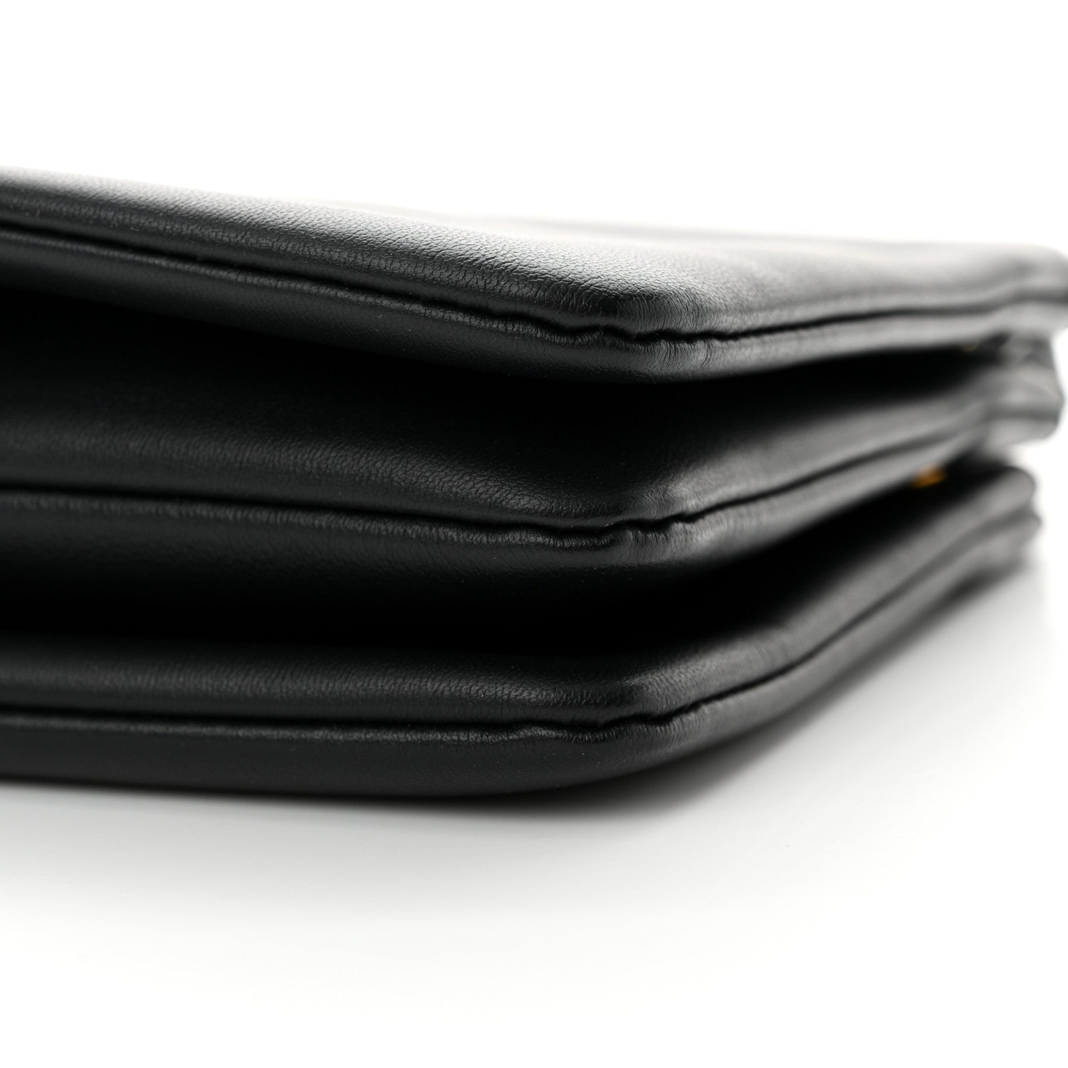 Celine Lambskin Small Trio Crossbody Bag Black 12 of 14