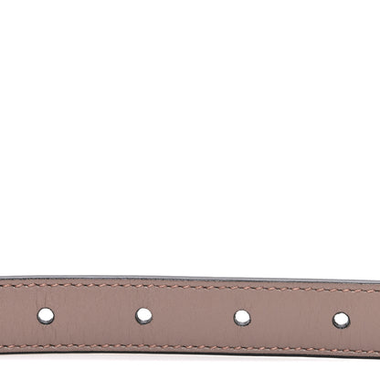 Gucci Calfskin Double G 20mm Belt 85 34 Porcelain Rose 3 of 5