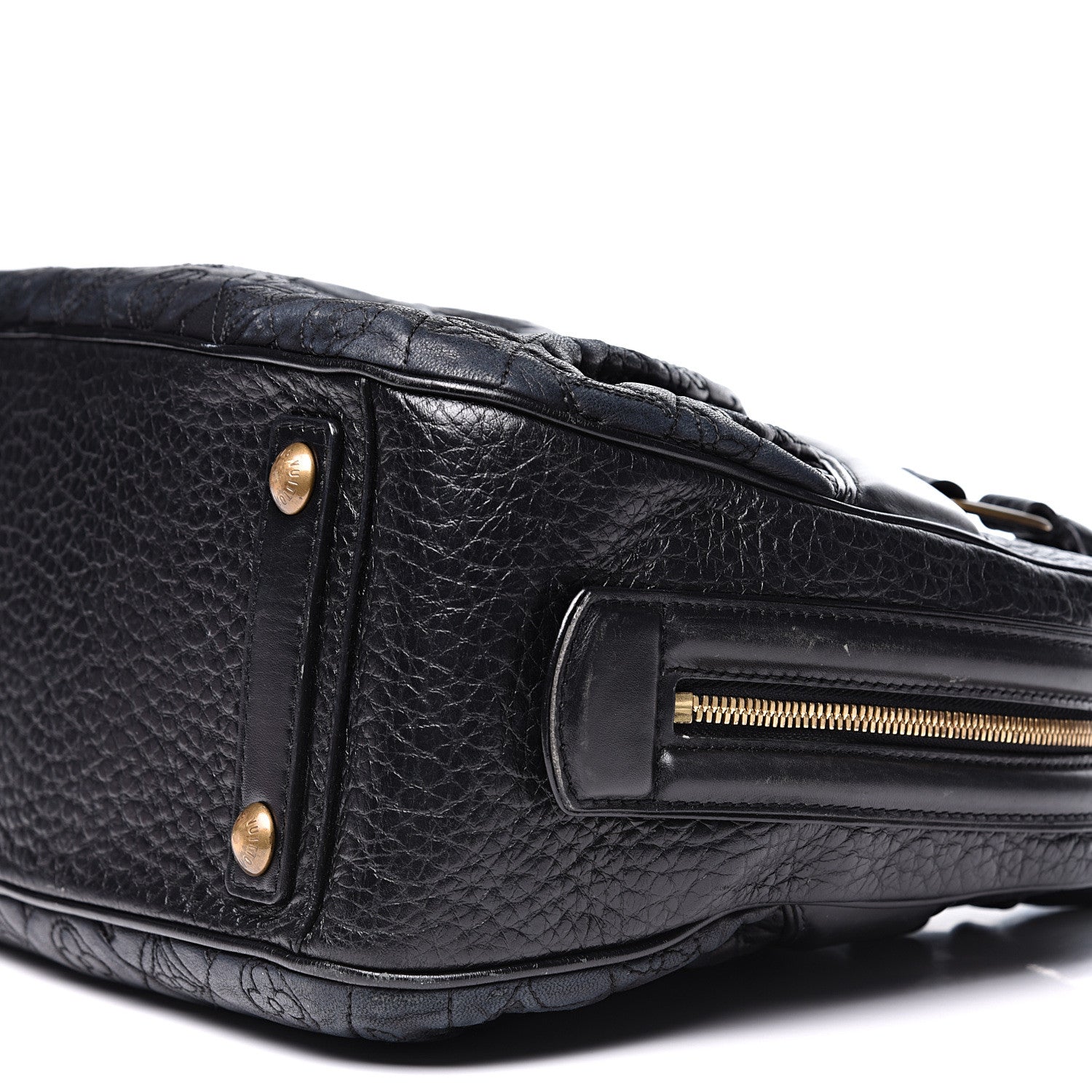 Louis Vuitton Lambskin Vienna Mizi Black 10 of 12
