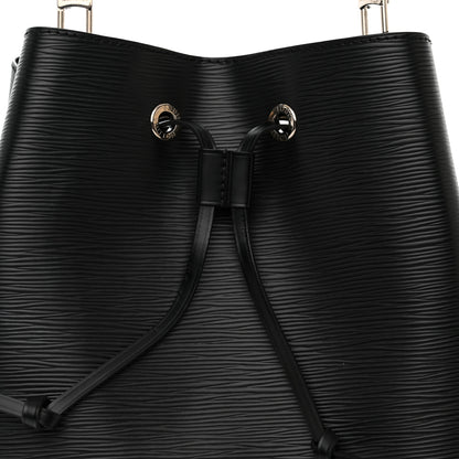 Louis Vuitton Epi NeoNoe MM Black 10 of 12