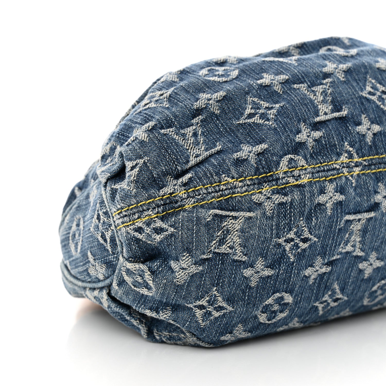 Louis Vuitton Monogram Denim Pleaty Blue 9 of 13