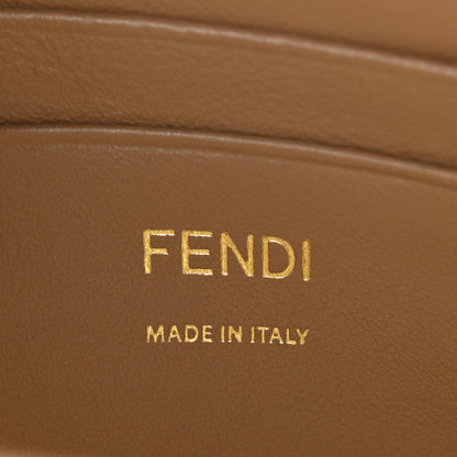 Fendi Fabric Jacquard FF 1974 Mini Baguette Beige 6 of 10