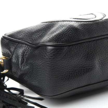 Gucci Pebbled Calfskin Small Soho Disco Bag Black 5 of 9