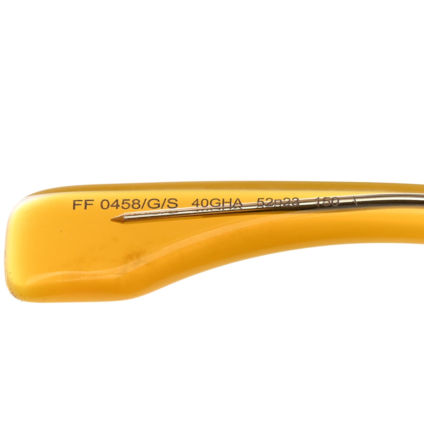 Acetate Sunglasses FF 0458/G/S Yellow