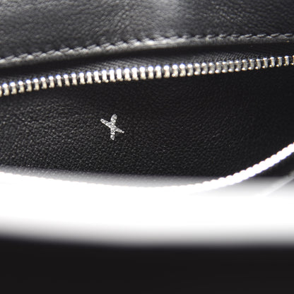 Celine Smooth Calfskin Large Bi-Color Edge Shoulder Bag Ivory 6 of 9