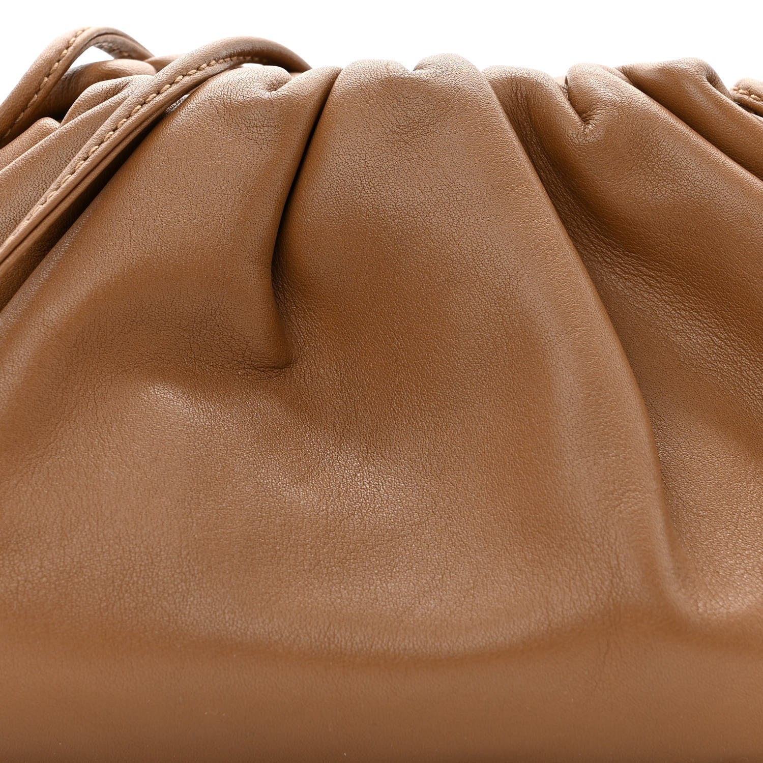 Bottega Veneta Butter Calfskin The Mini Pouch Cammello 9 of 11